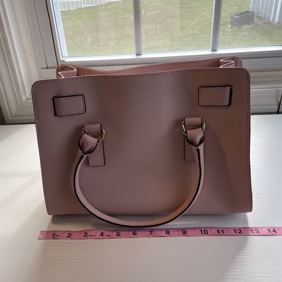 SALE 30% OFF | Michael Kors Baby Pink Leather Satchel - Picture 8 of 10